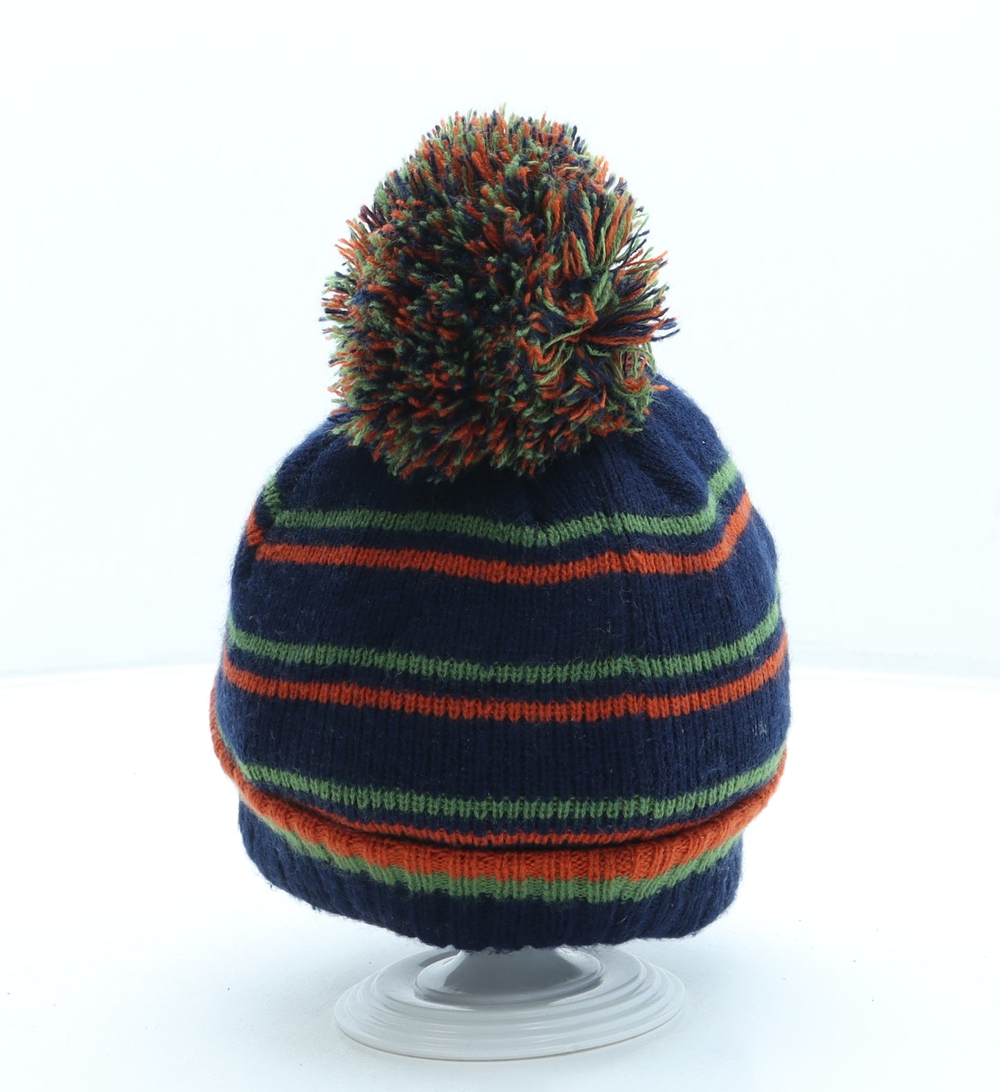 George Boys Blue Acrylic Bobble Hat One Size - Duggee