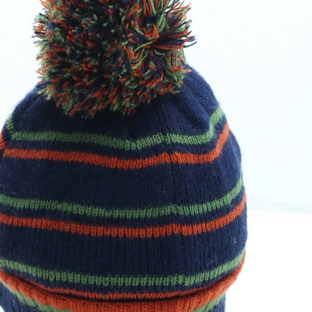 George Boys Blue Acrylic Bobble Hat One Size - Duggee