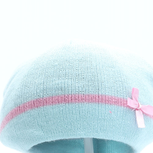 Warm & Cosy Girls Blue Acrylic Beanie One Size