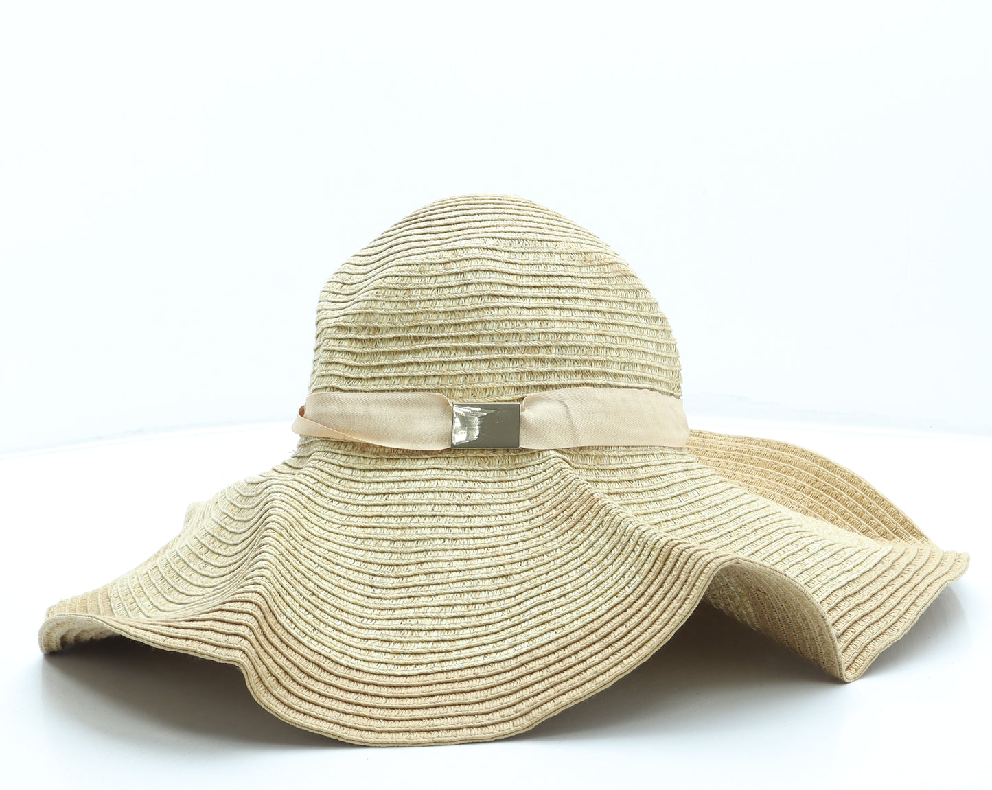Primark Womens Brown Straw Sun Hat One Size