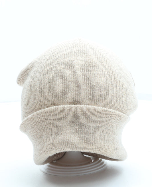 Atmosphere Womens Pink Acrylic Beanie One Size