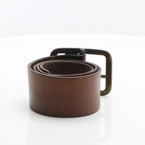 G-Star Raw Mens Brown Solid Leather Western Belt Belt Size M