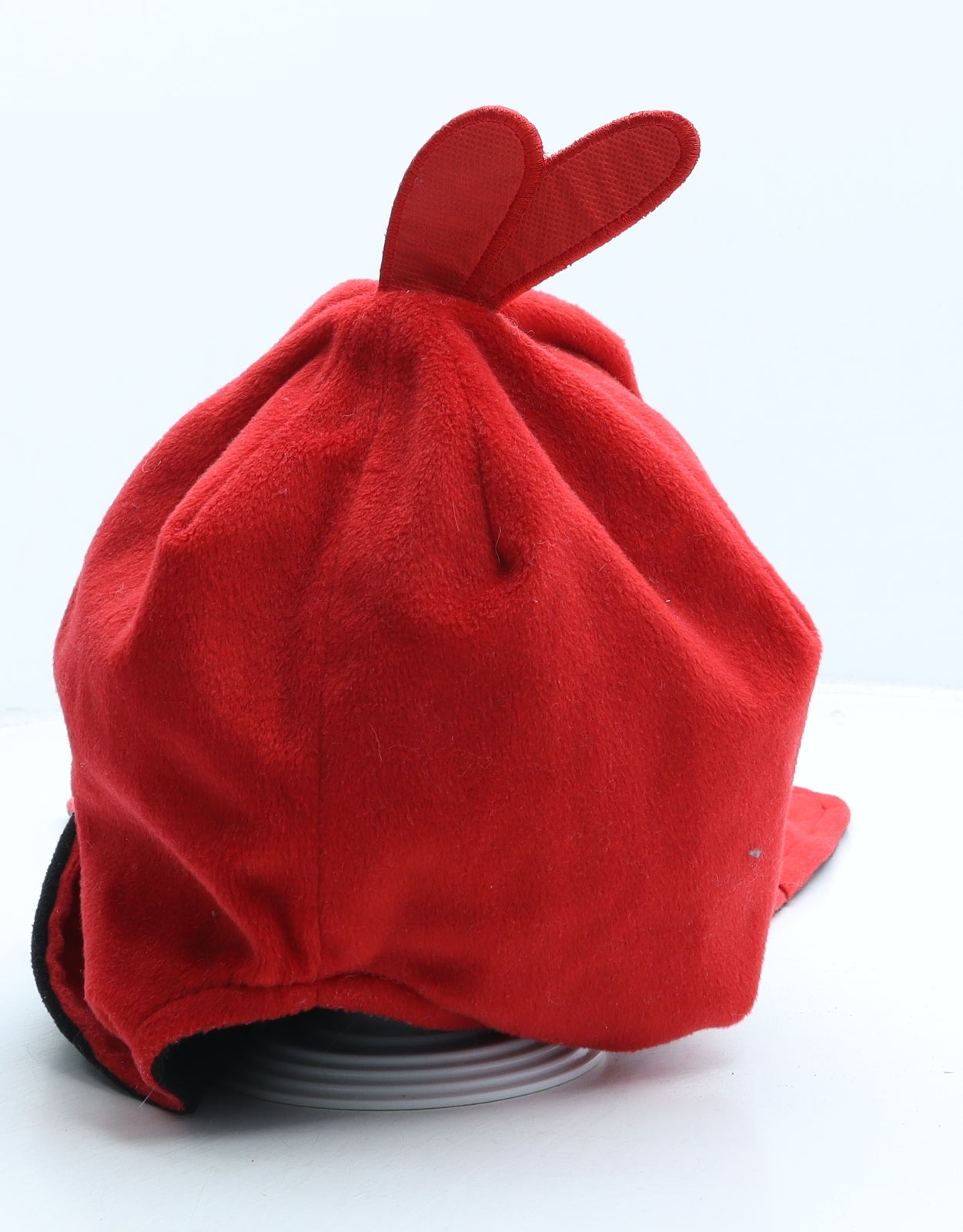 George Boys Red Polyester Beanie One Size - Angry Birds. With Mittens