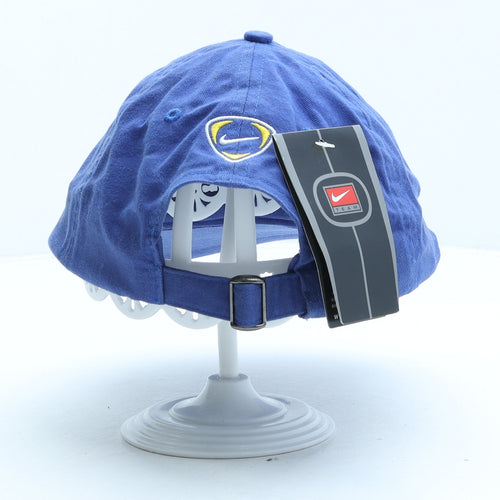 Nike Mens Blue Cotton Baseball Cap One Size - Leeds United