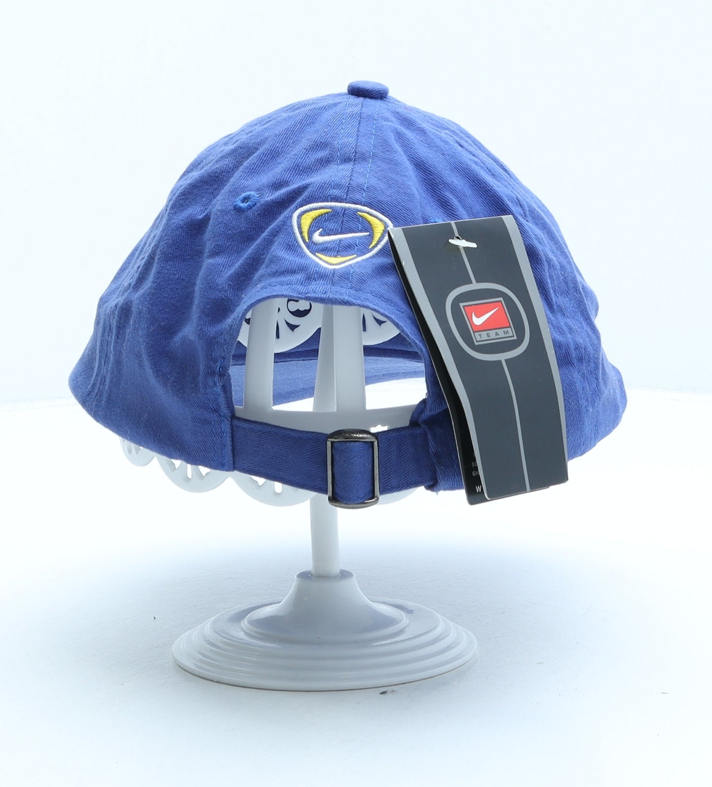 Nike Mens Blue Cotton Baseball Cap One Size - Leeds United