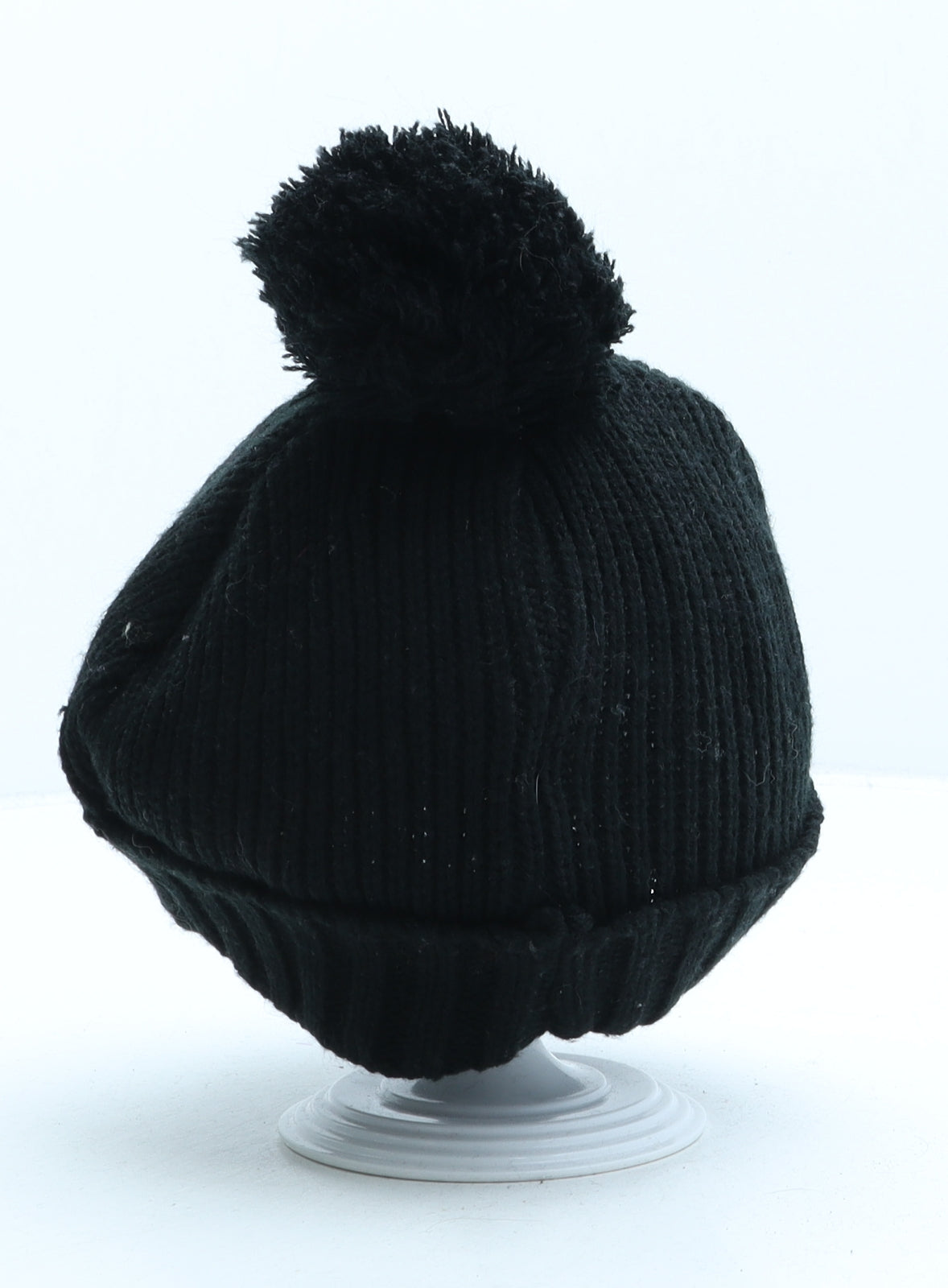 Star Wars Boys Black Acrylic Bobble Hat One Size