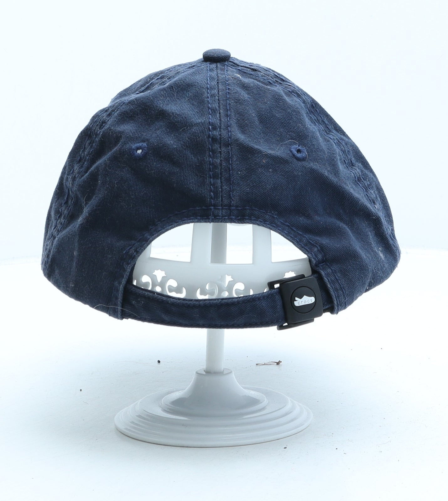 Crocs Boys Blue Cotton Baseball Cap One Size