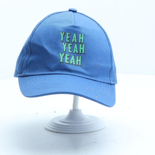 Primark Boys Blue Cotton Baseball Cap One Size