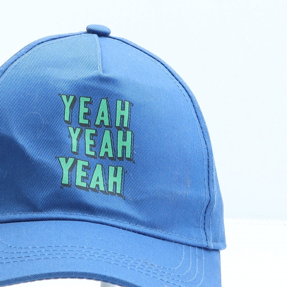 Primark Boys Blue Cotton Baseball Cap One Size