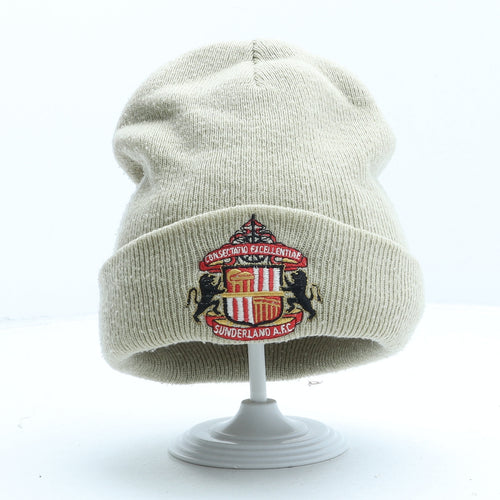 Nike Mens Beige Acrylic Beanie One Size - Sunderland A.F.C