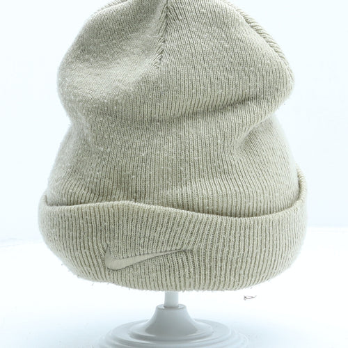 Nike Mens Beige Acrylic Beanie One Size - Sunderland A.F.C