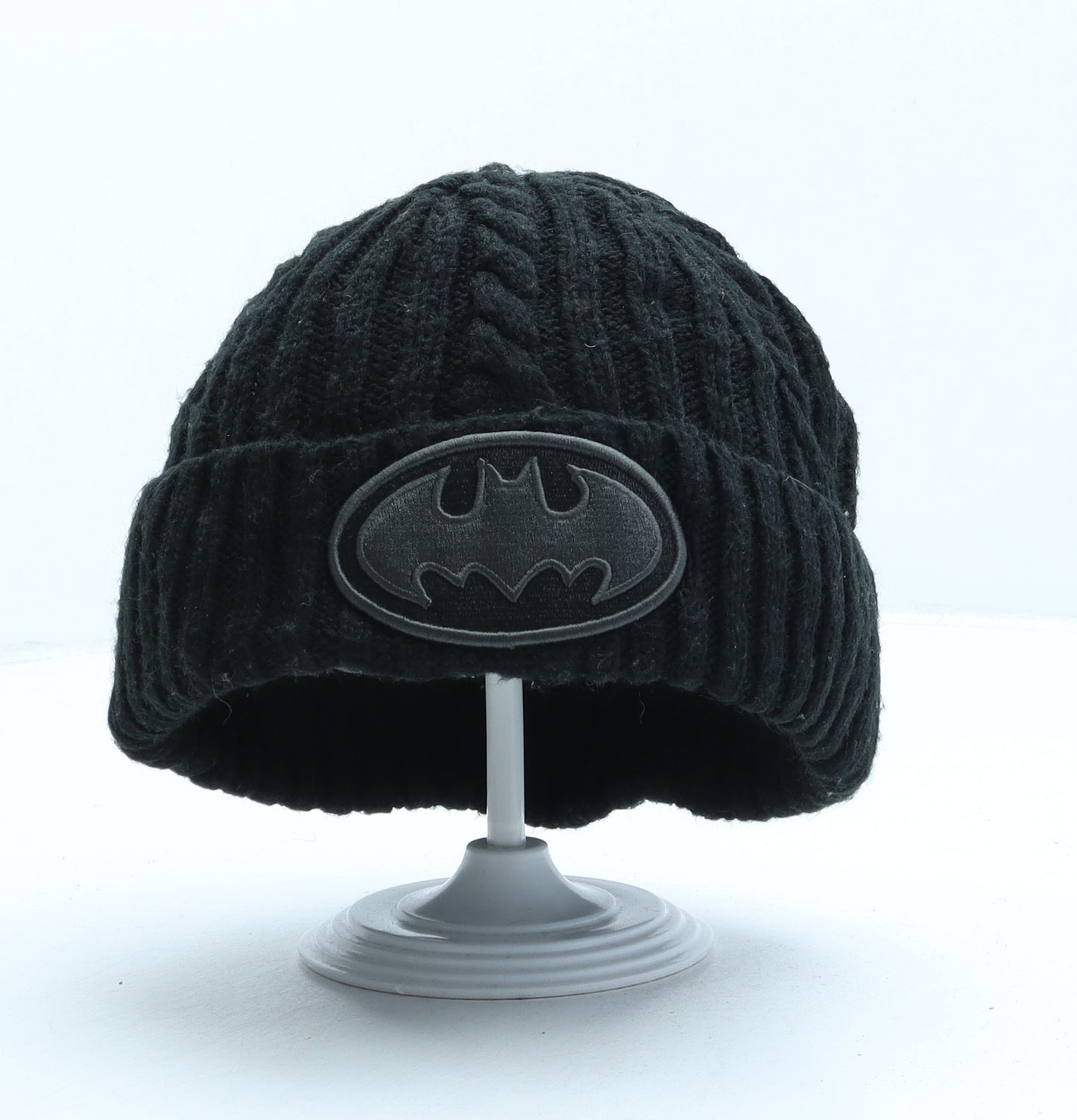 NEXT Boys Black Acrylic Beanie One Size - Batman