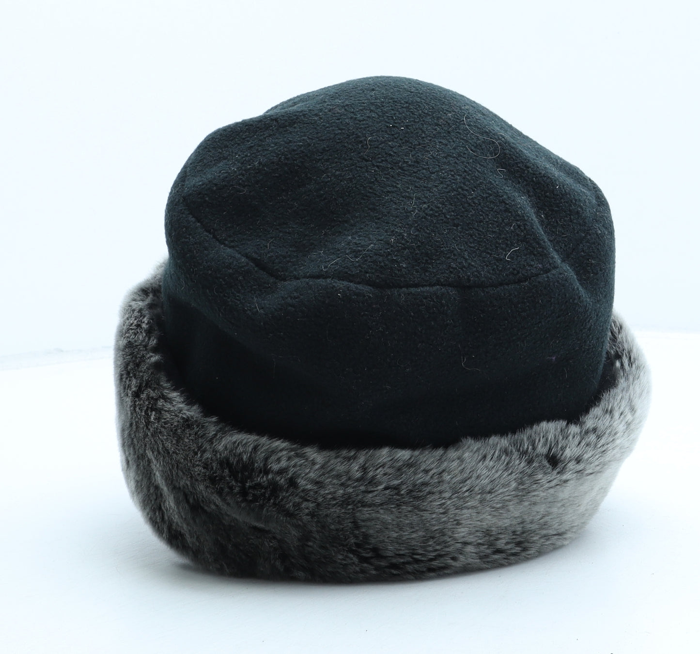 Preworn Womens Black Polyester Cloche One Size