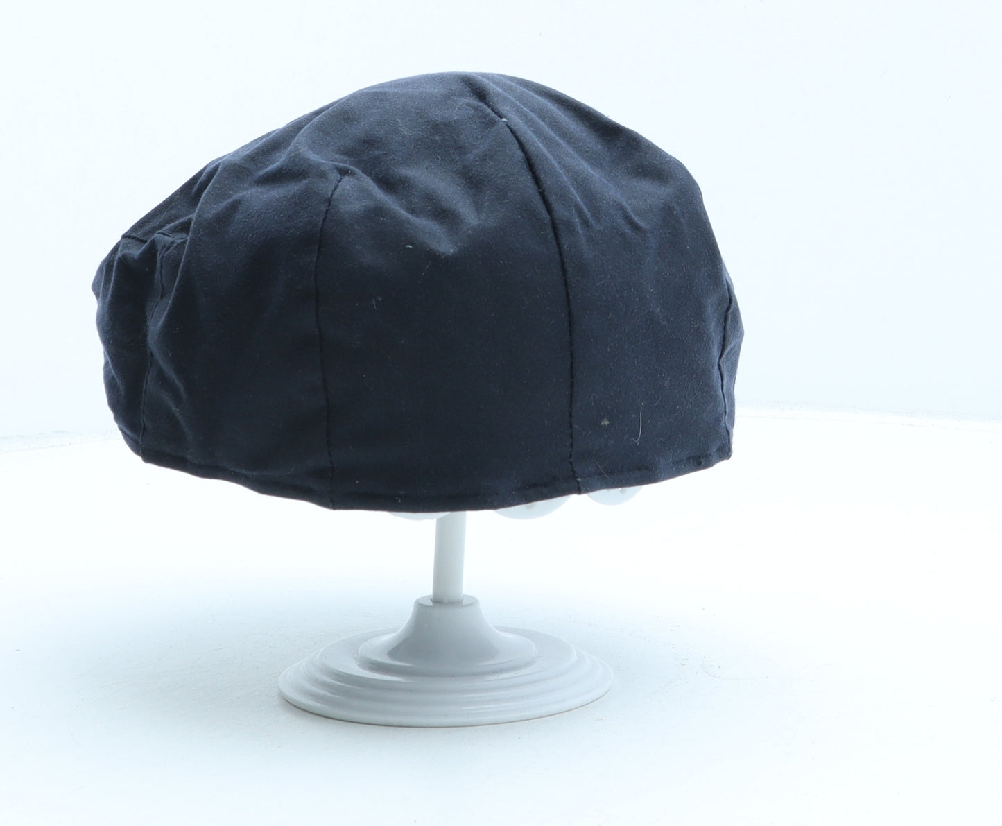 P.G. Field Mens Blue Cotton Flat Cap Size M - Wax Coated