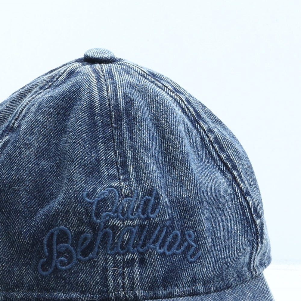 Divided by H&M Mens Blue Cotton Baseball Cap One Size