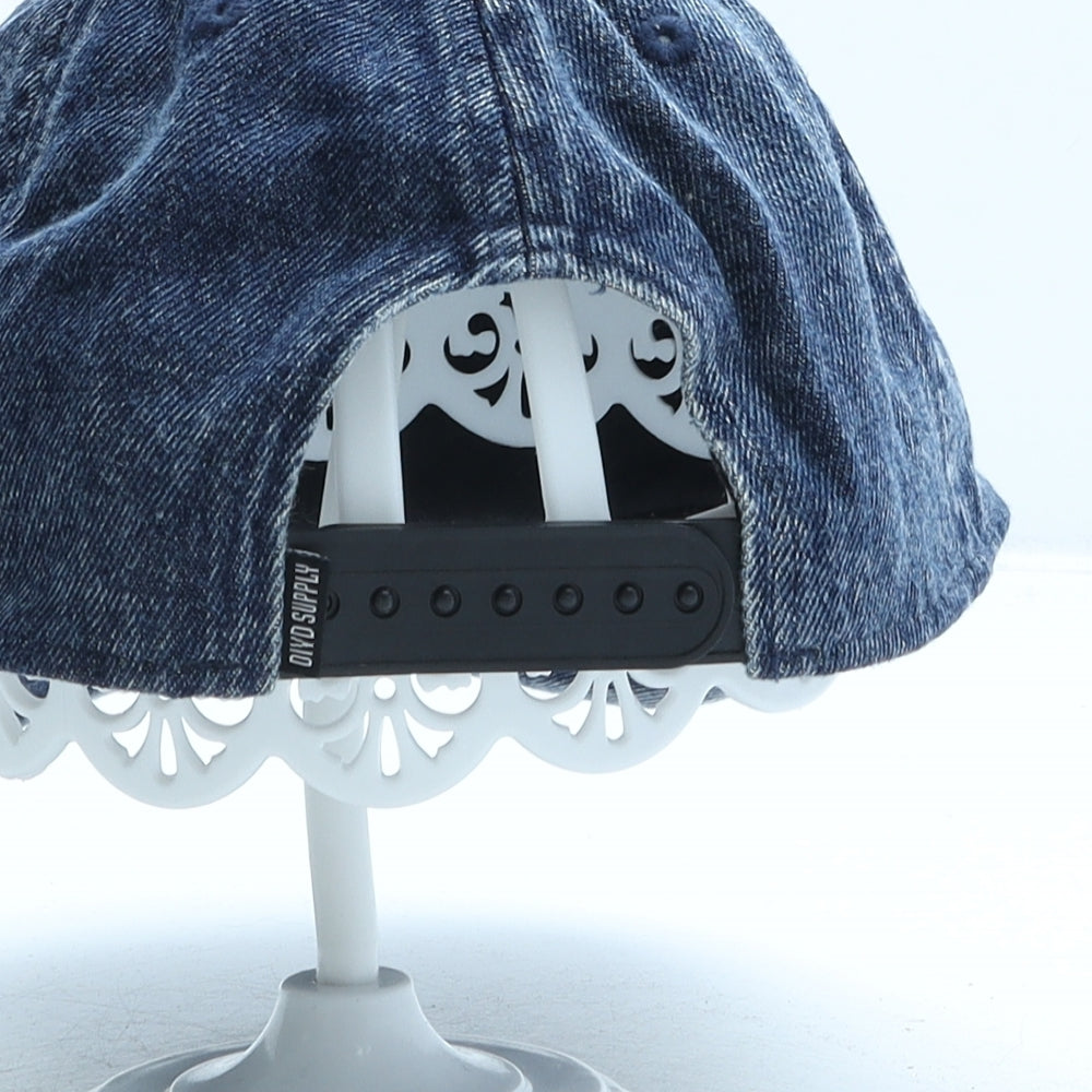 Divided by H&M Mens Blue Cotton Baseball Cap One Size