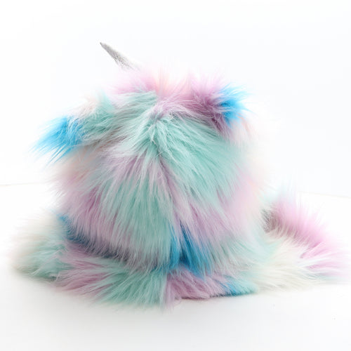 Blue Zoo Girls Multicoloured Acrylic Bonnet One Size - Unicorn hat and scarf