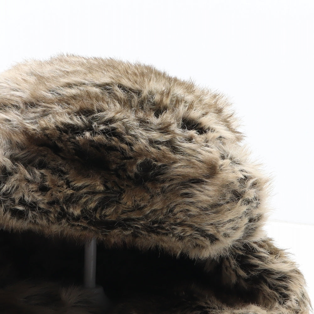 Polar Expo Womens Brown Polyester Cossack One Size - Faux Fur