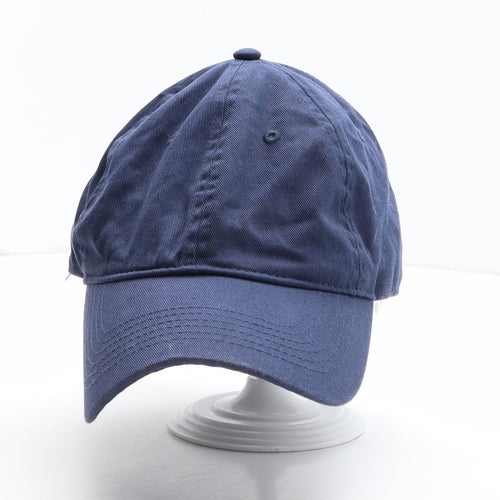Dunnes Stores Mens Blue Cotton Baseball Cap One Size