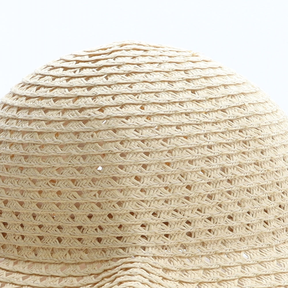 Accessorize Womens Beige Paper Sun Hat One Size