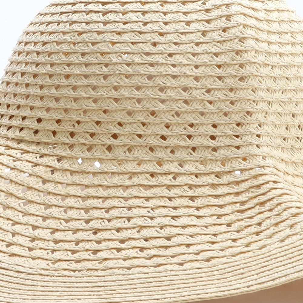 Accessorize Womens Beige Paper Sun Hat One Size