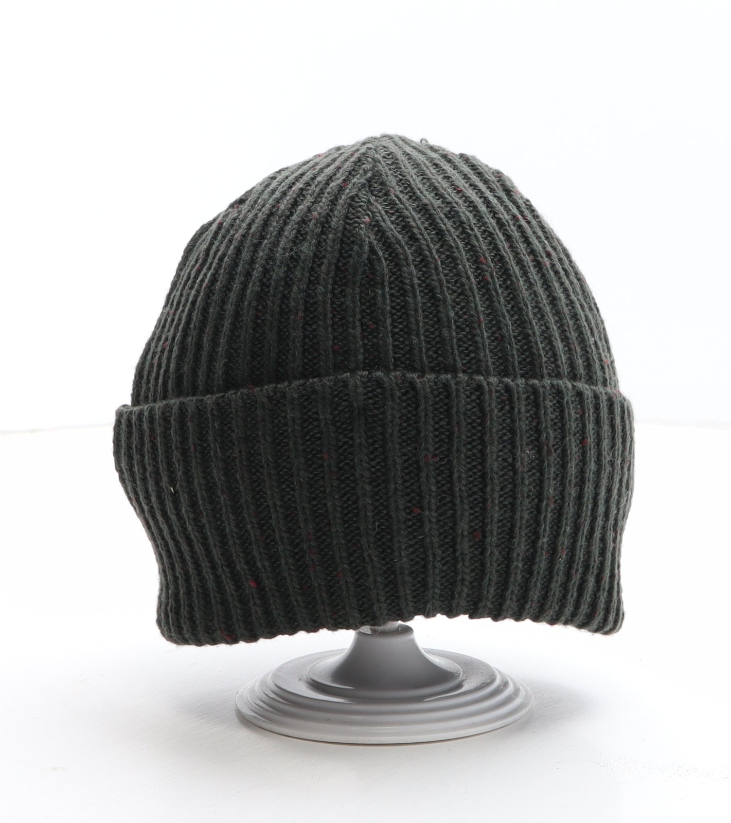 TU Boys Green Acrylic Beanie One Size - Epic