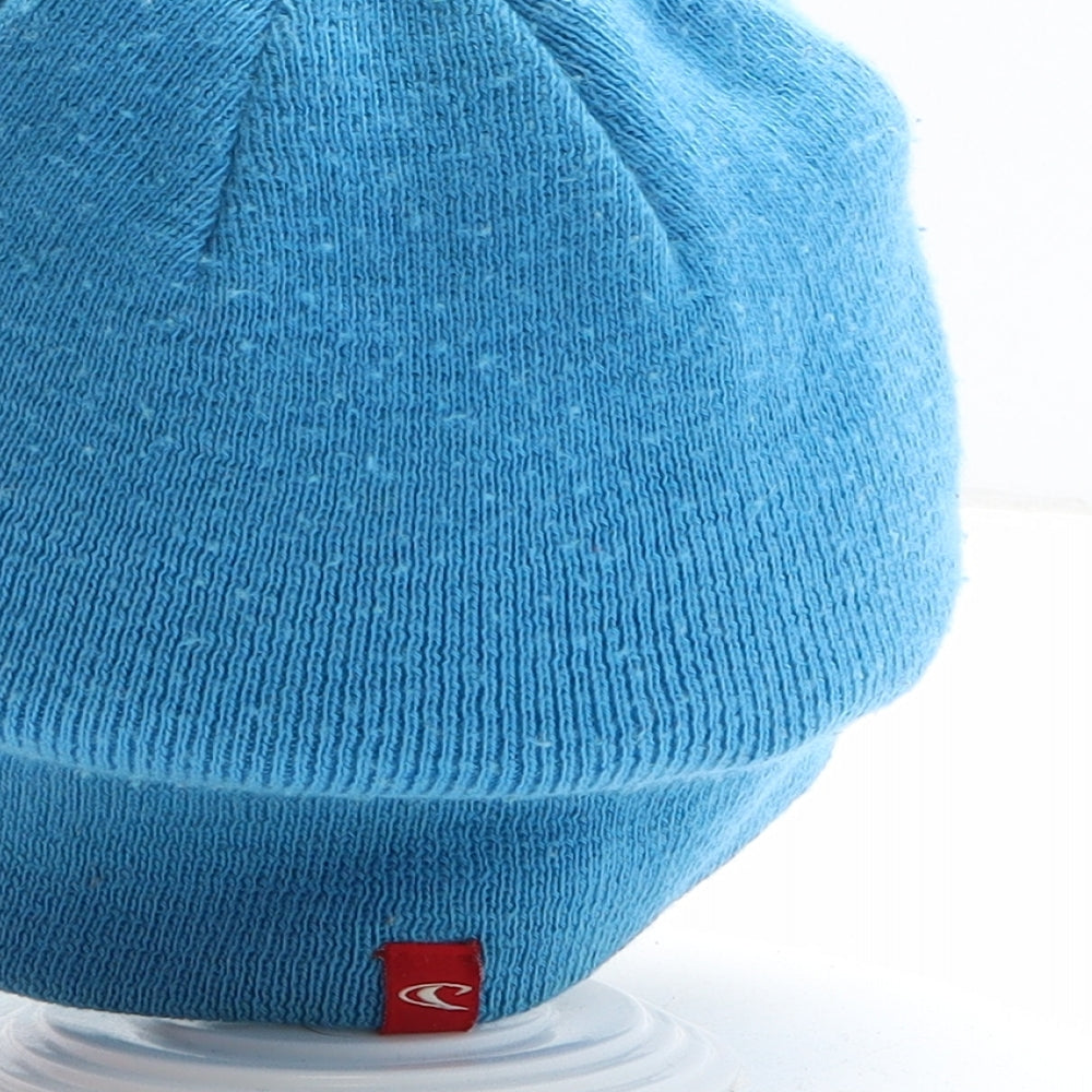 O'Neill Mens Blue Polyester Beanie One Size