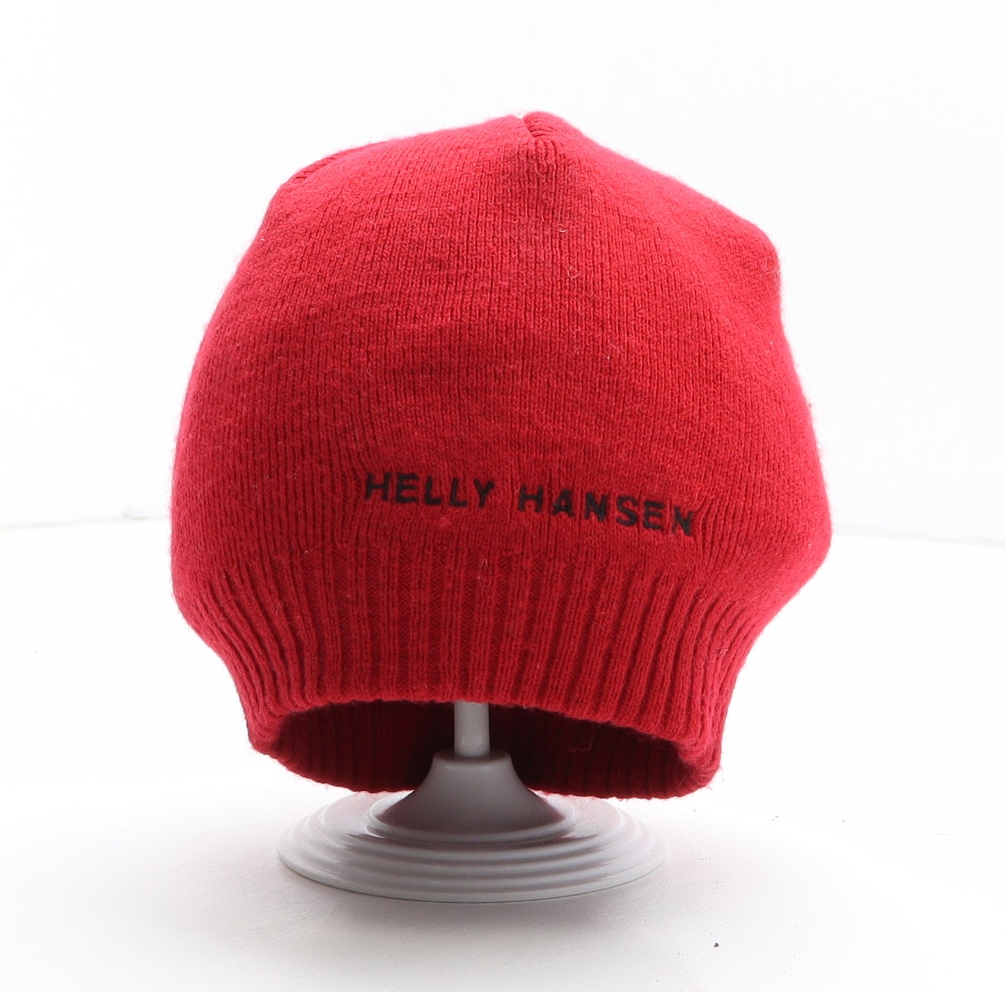 Helly Hansen Mens Red Acrylic Beanie One Size