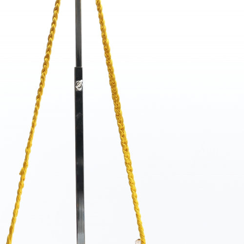 Miss Selfridge Womens Yellow Geometric Polyester Crossbody Size Small