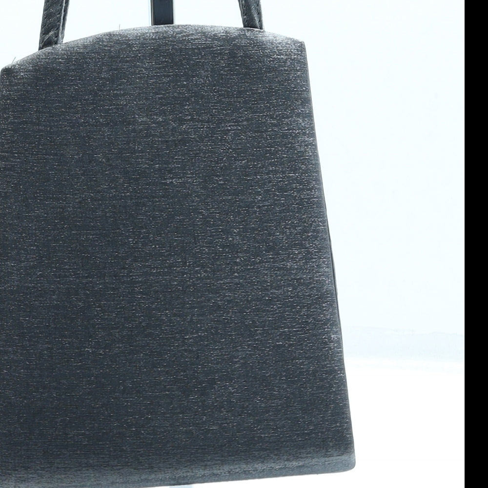 Atmosphere Womens Grey Polyester Shoulder Bag Size Small