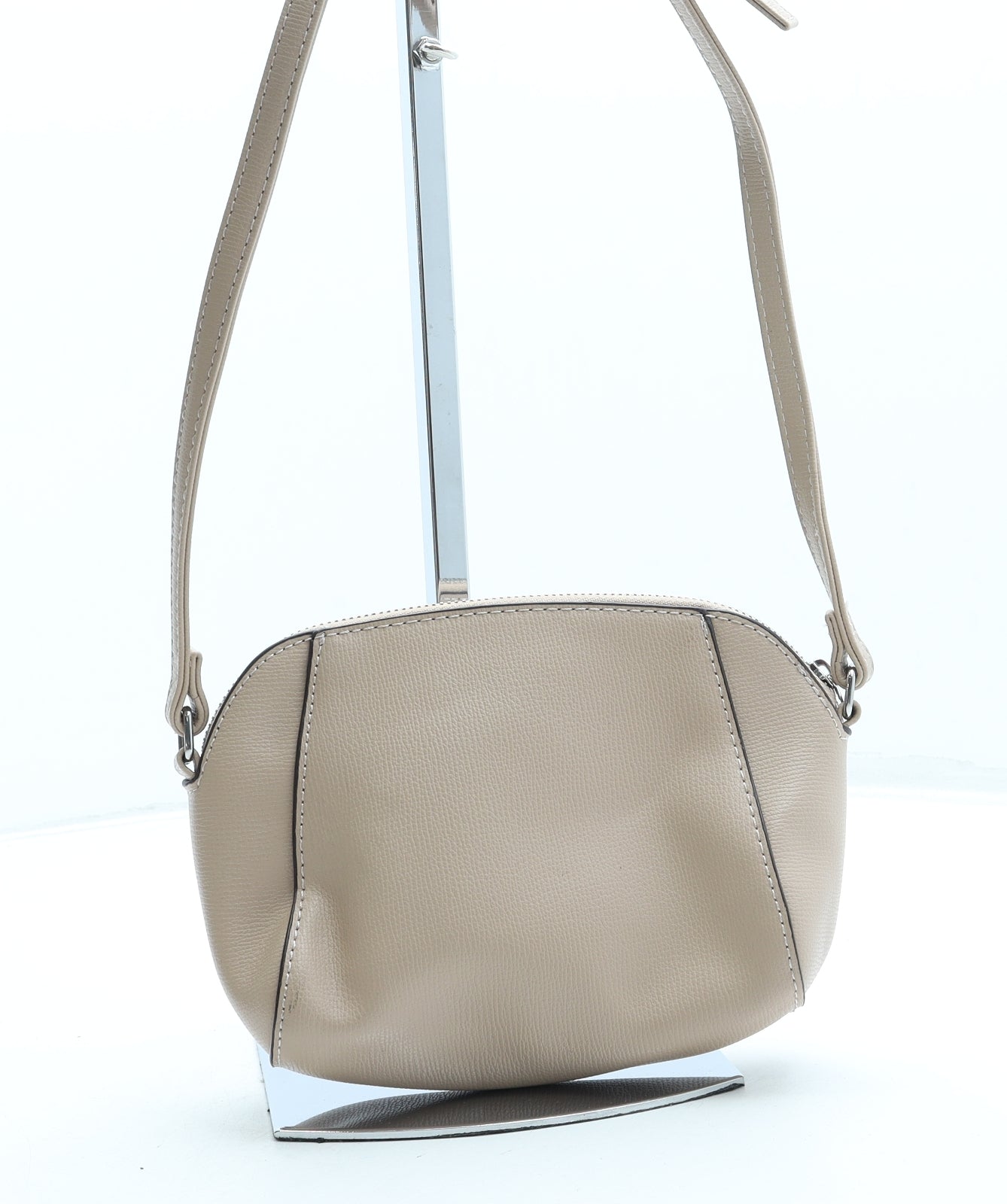 Dorothy Perkins Womens Pink Leather Crossbody Size Small