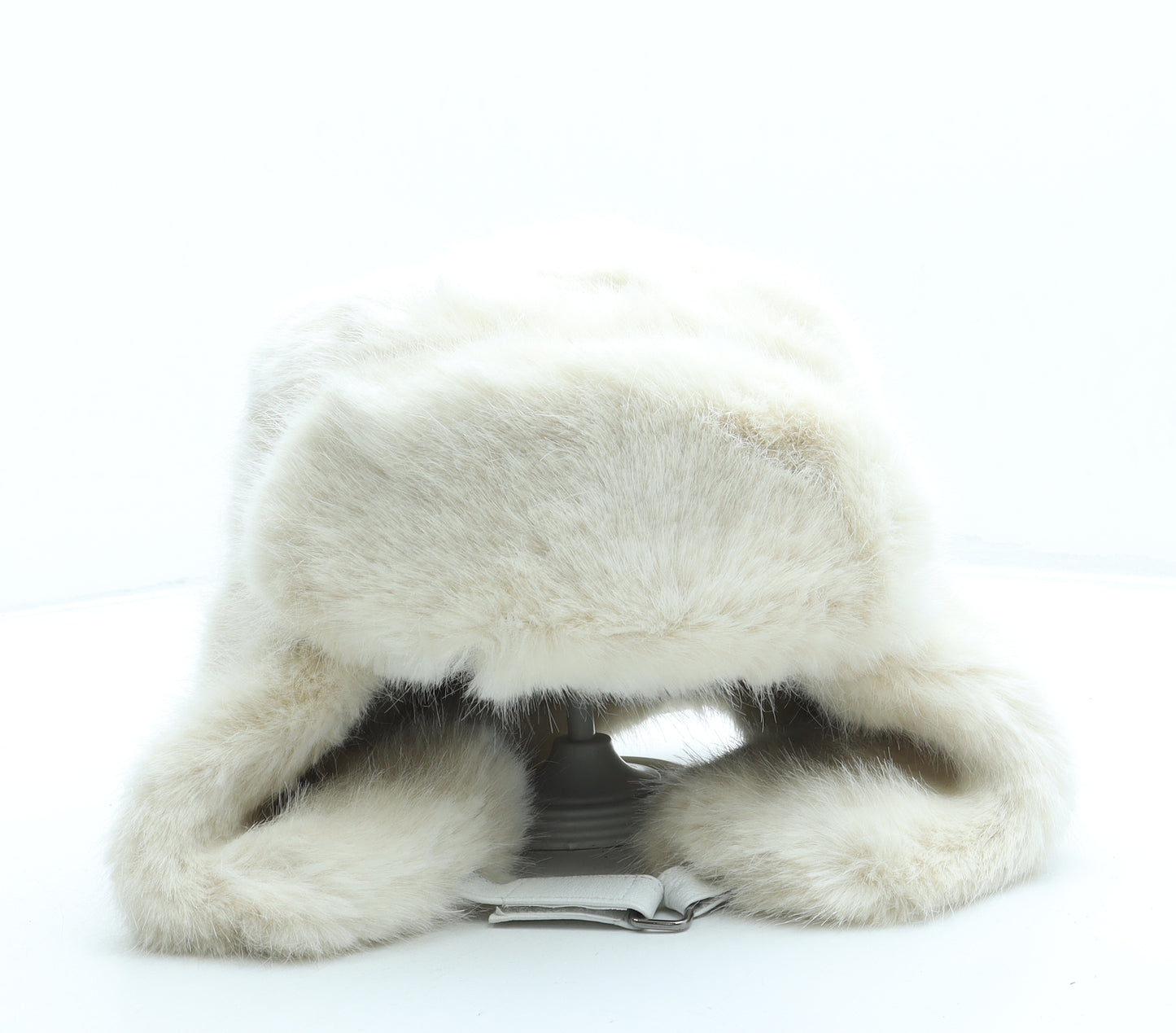 Barts Womens Ivory Faux Fur Trapper Hat One Size