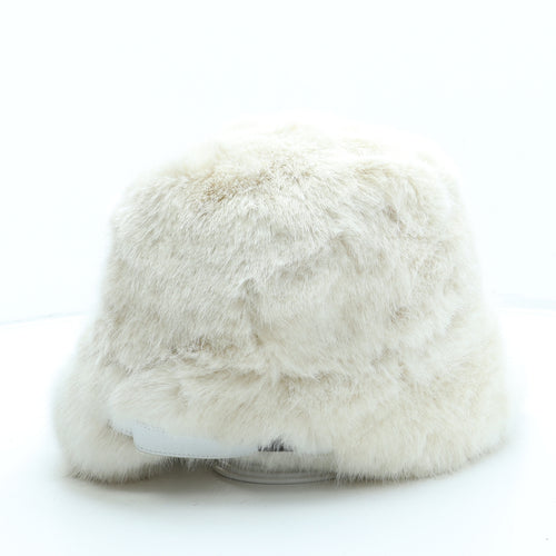 Barts Womens Ivory Faux Fur Trapper Hat One Size
