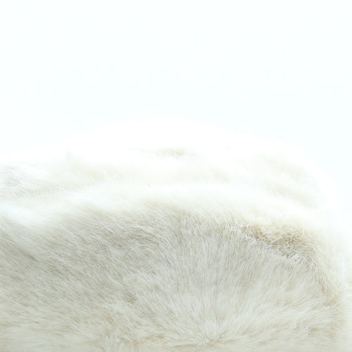 Barts Womens Ivory Faux Fur Trapper Hat One Size