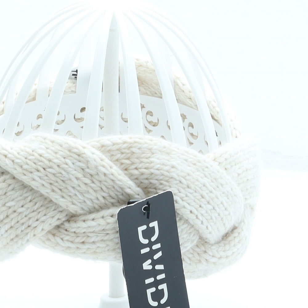 H&M Womens Beige Acrylic Headband One Size