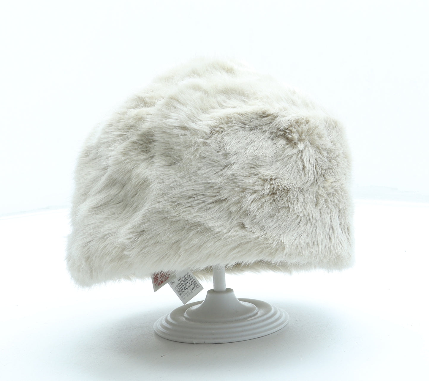 Accessorize Womens Beige Faux Fur Cossack One Size