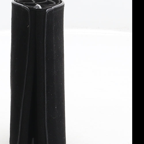 Primark Womens Black Solid Elastane Waist Belt Belt Size S