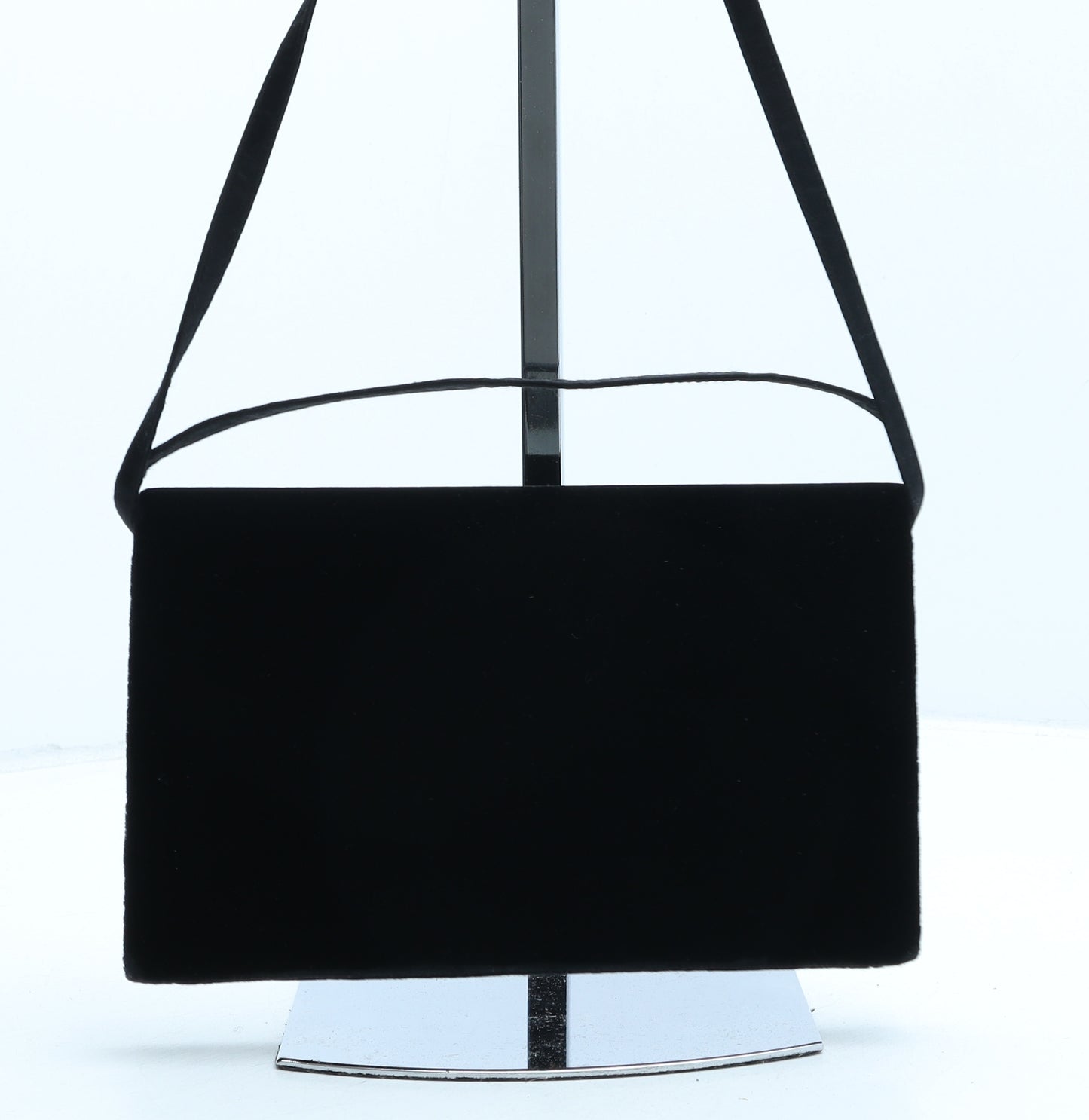 NEXT Womens Black Polyester Shoulder Bag Size Small