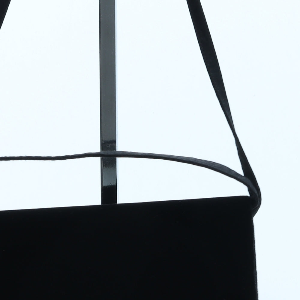 NEXT Womens Black Polyester Shoulder Bag Size Small