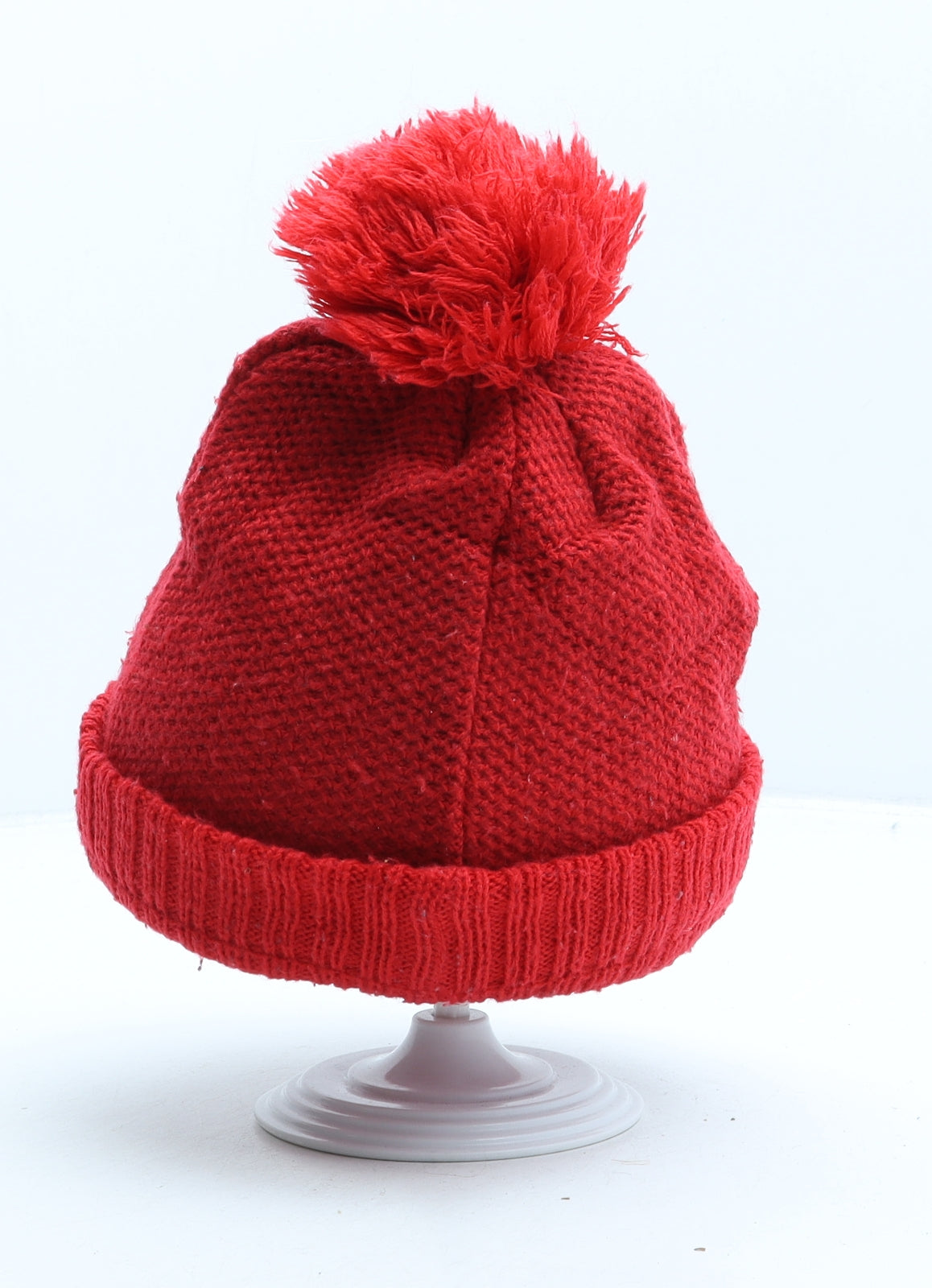 Nutmeg Boys Red Acrylic Bobble Hat One Size - Paw Patrol