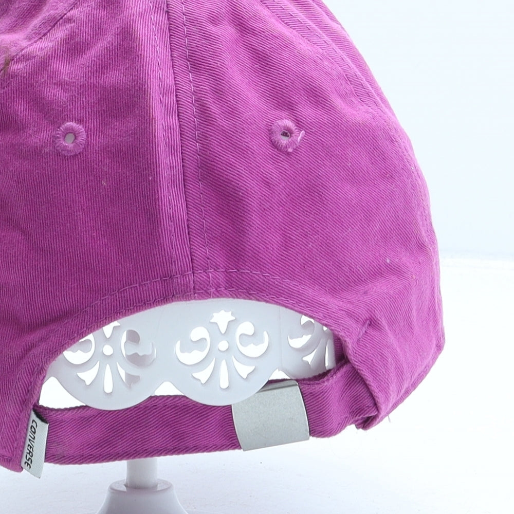 Converse Girls Pink Cotton Baseball Cap One Size