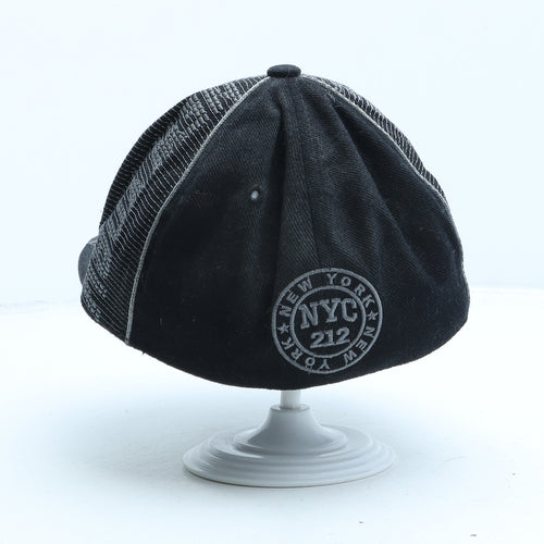 Kethos & B Mens Black Acrylic Snapback Size S - New York