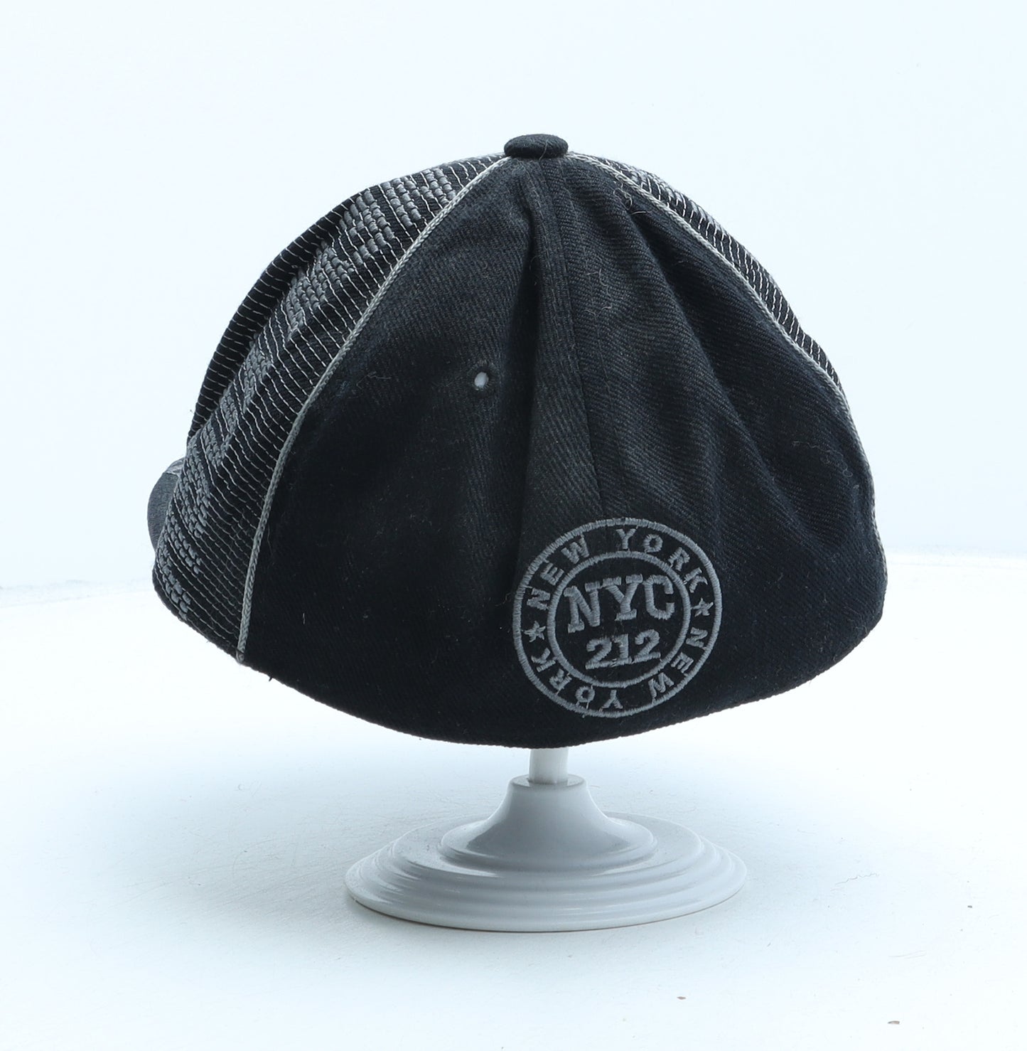 Kethos & B Mens Black Acrylic Snapback Size S - New York