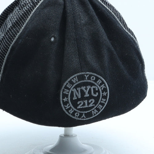 Kethos & B Mens Black Acrylic Snapback Size S - New York
