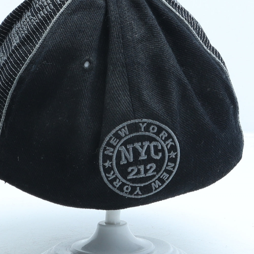 Kethos & B Mens Black Acrylic Snapback Size S - New York