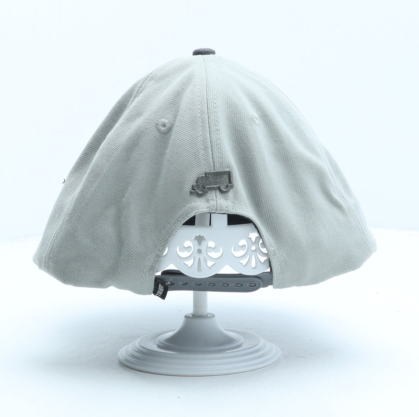 Trukfit Mens Grey Acrylic Snapback One Size