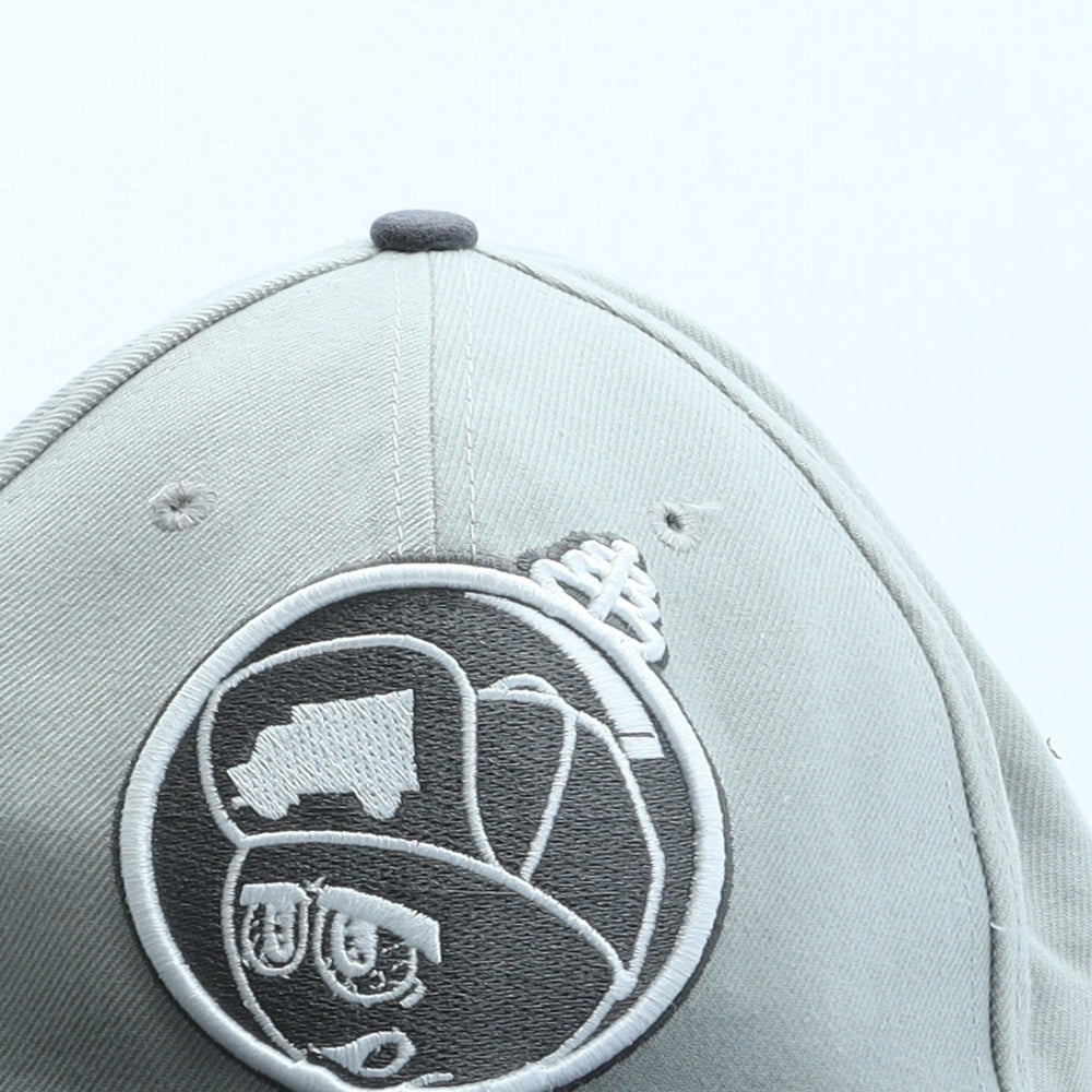 Trukfit Mens Grey Acrylic Snapback One Size