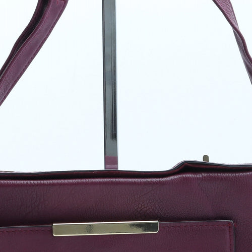 New Look Womens Purple Polyester Crossbody Size Small