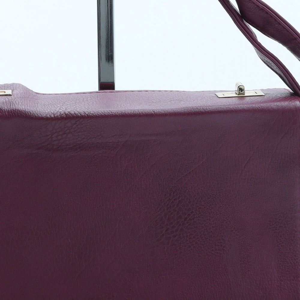 New Look Womens Purple Polyester Crossbody Size Small