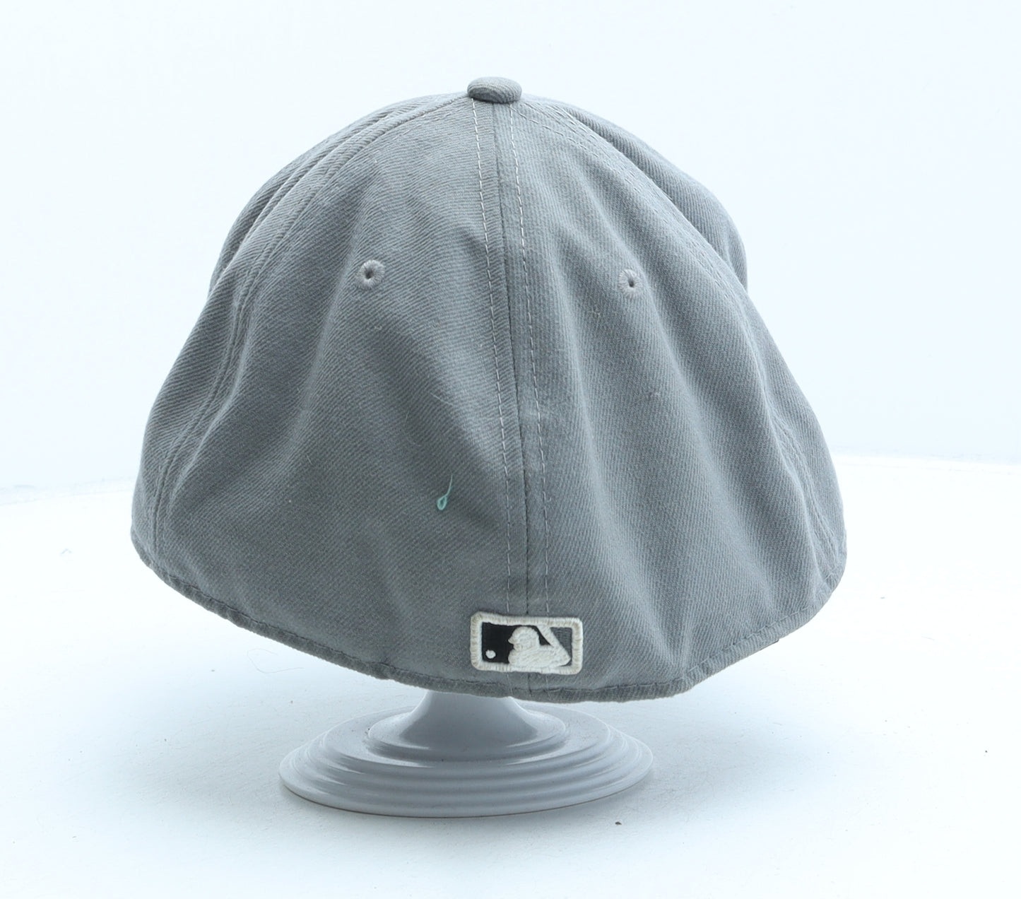 New Era Mens Grey Cotton Snapback Size 7 3/8 - Sab Diego Padres